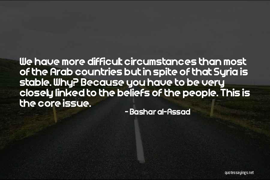 Arab Countries Quotes By Bashar Al-Assad