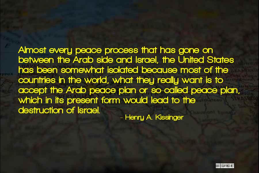 Arab Countries Quotes By Henry A. Kissinger