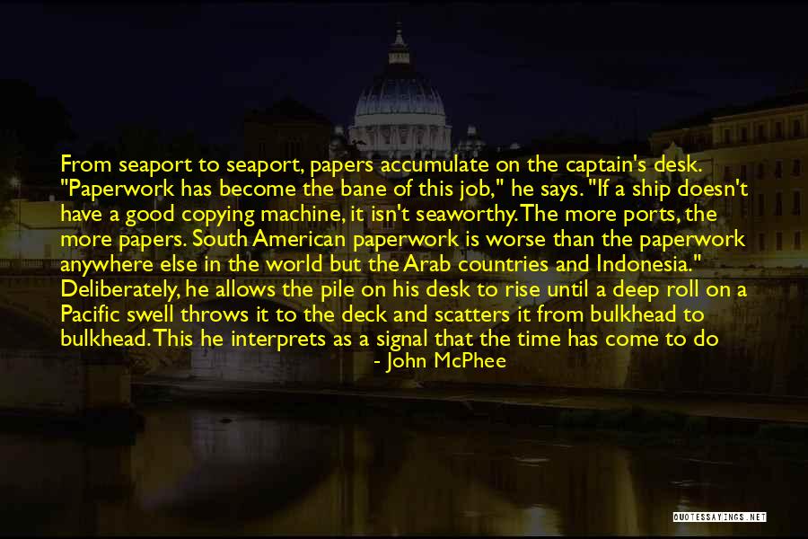 Arab Countries Quotes By John McPhee