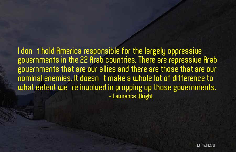 Arab Countries Quotes By Lawrence Wright