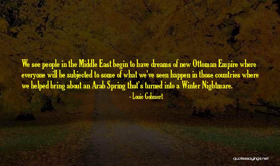 Arab Countries Quotes By Louie Gohmert