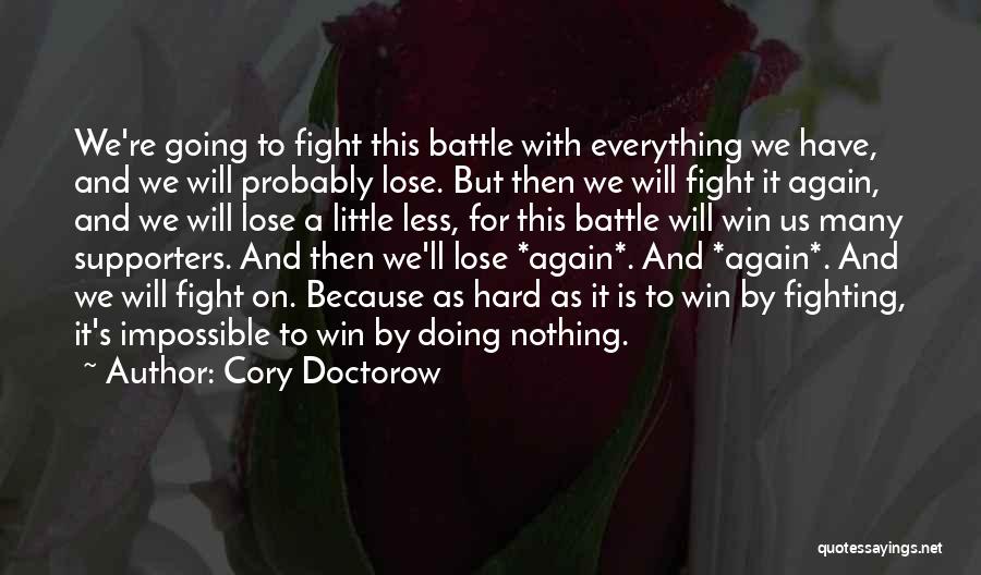 Arab Spring Quotes By Cory Doctorow