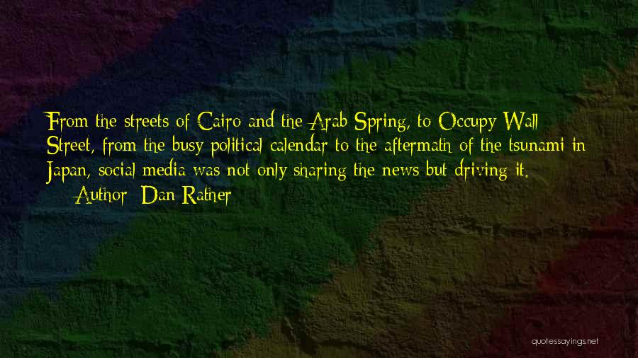 Arab Spring Quotes By Dan Rather