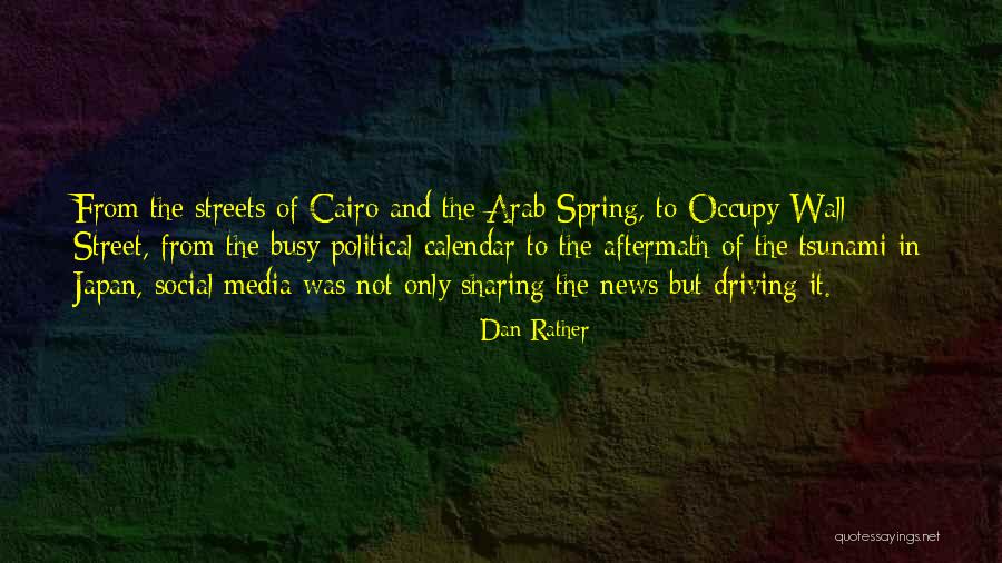 Arab Spring Quotes By Dan Rather