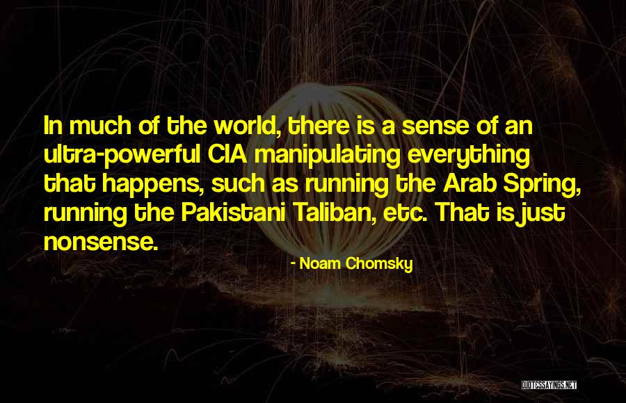 Arab World Quotes By Noam Chomsky