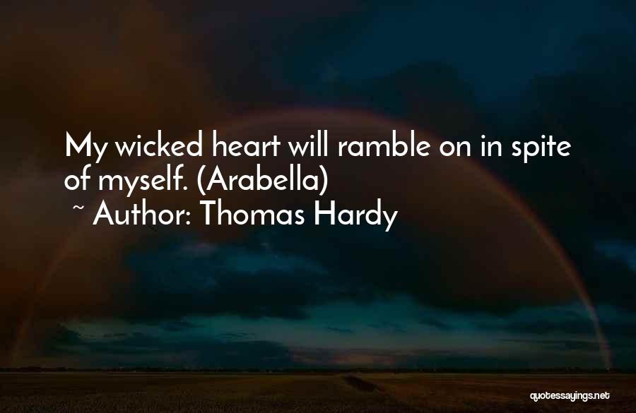 Arabella Quotes By Thomas Hardy