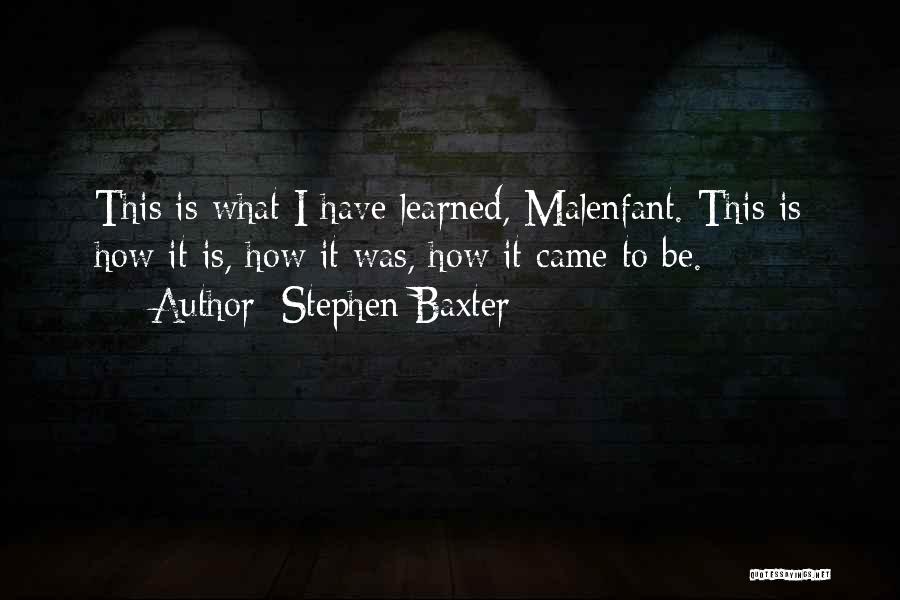 Arabeske Zagreb Quotes By Stephen Baxter