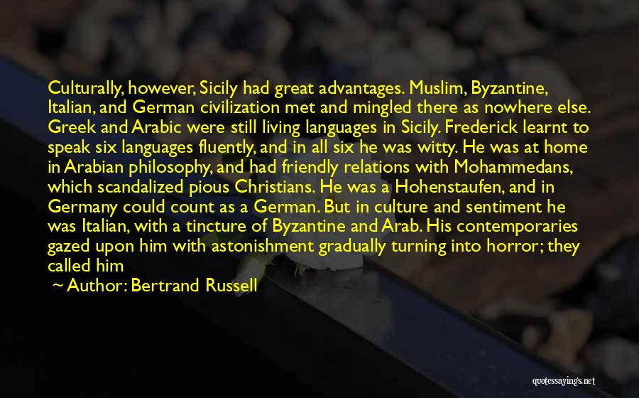 Arabic Culture Quotes By Bertrand Russell