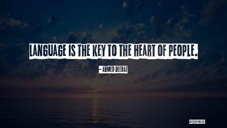 Arabic Love Quotes By Ahmed Deedat