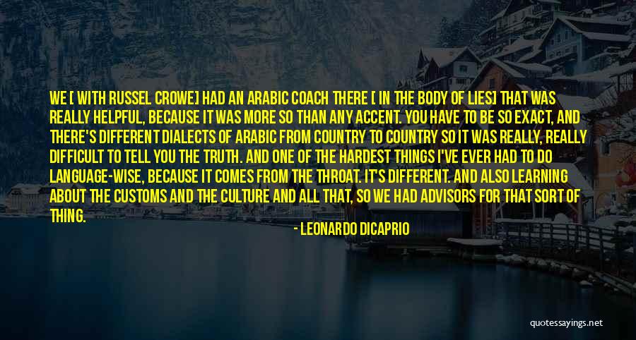 Arabic Wise Quotes By Leonardo DiCaprio Arabic Wise Quotes By Leonardo DiCaprio