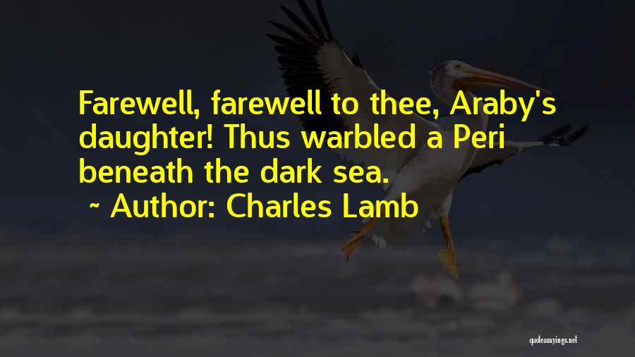 Araby Quotes By Charles Lamb
