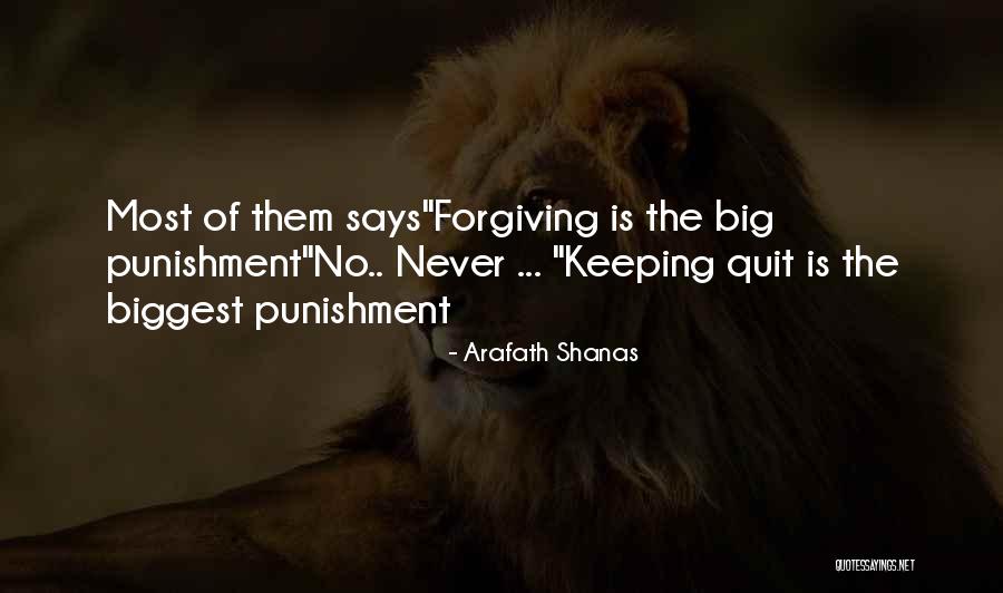 Arafath Shanas Quotes 1640244