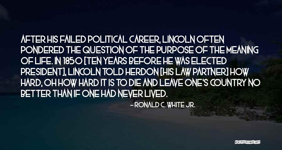 Aralsk Ho Quotes By Ronald C. White Jr.