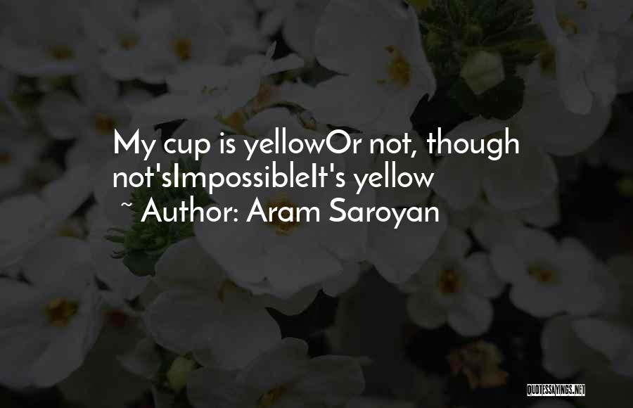 Aram Saroyan Quotes 150907