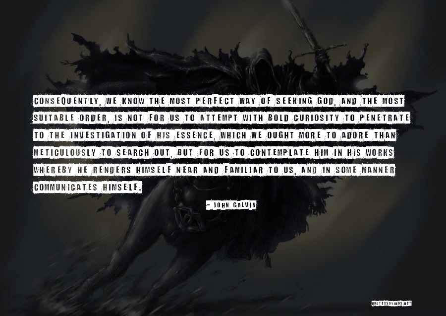 Aranza Sinte Quotes By John Calvin Aranza Sinte Quotes By John Calvin