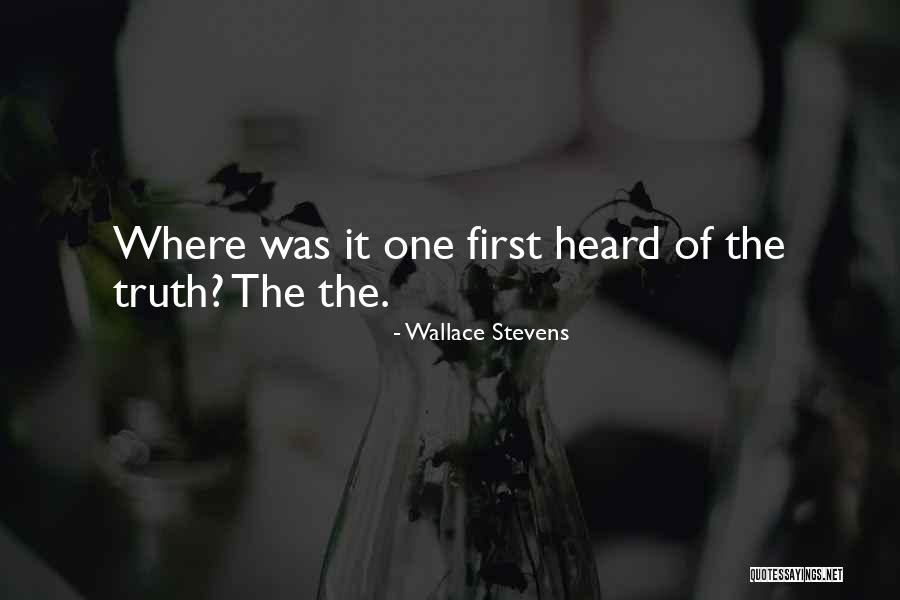 Arariskein Quotes By Wallace Stevens