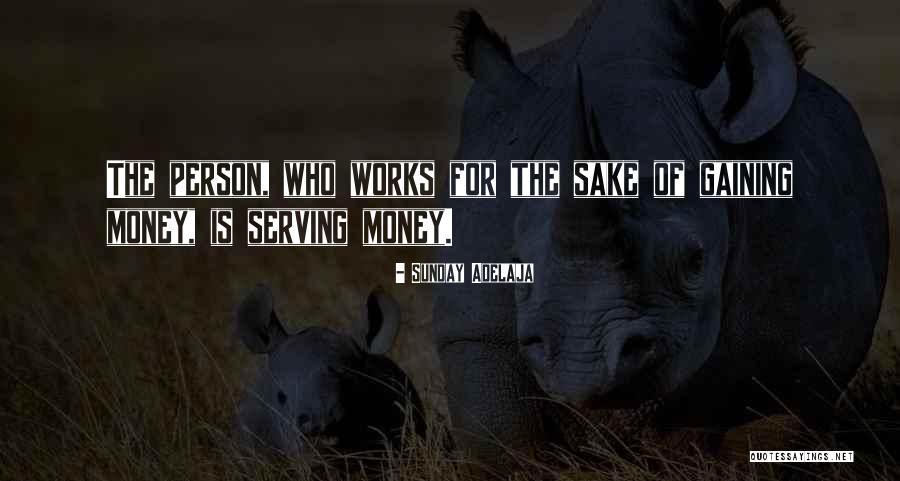 Aravinth Samy Quotes By Sunday Adelaja