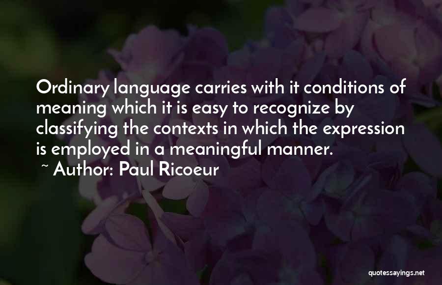 Arbenita Maliqi Quotes By Paul Ricoeur