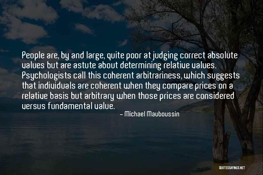 Arbitrariness Quotes By Michael Mauboussin Arbitrariness Quotes By Michael Mauboussin