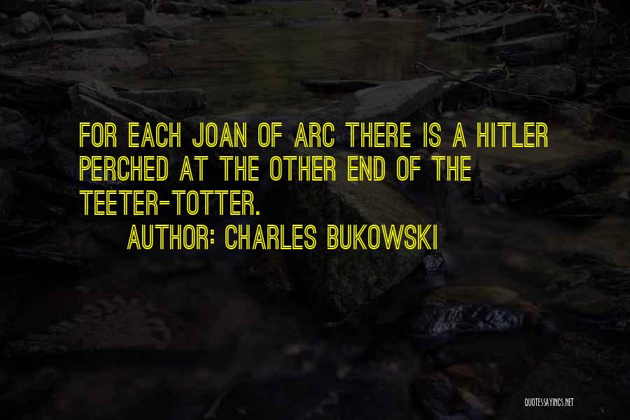 Arc Quotes By Charles Bukowski