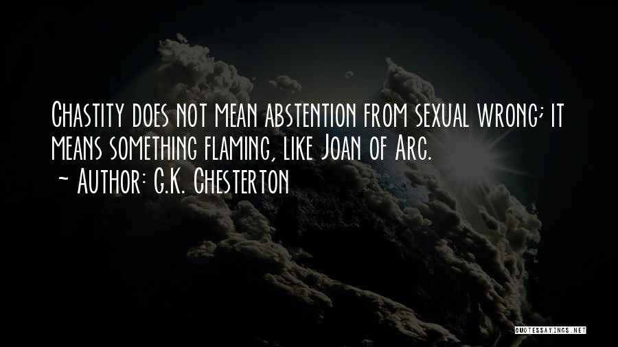 Arc Quotes By G.K. Chesterton
