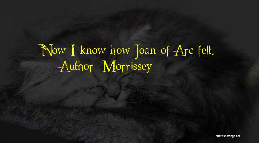 Arc Quotes By Morrissey