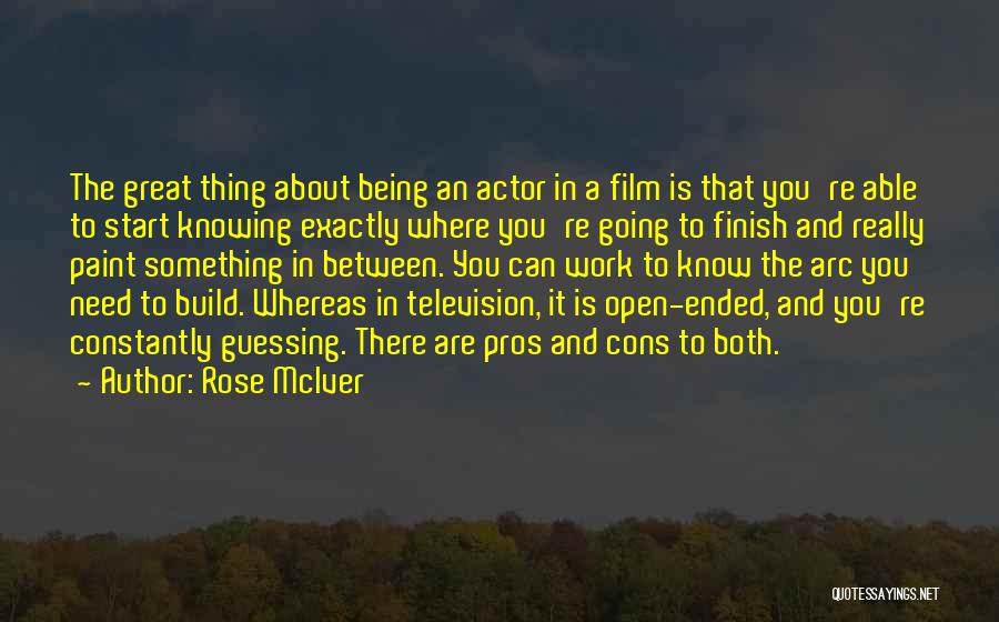 Arc Quotes By Rose McIver