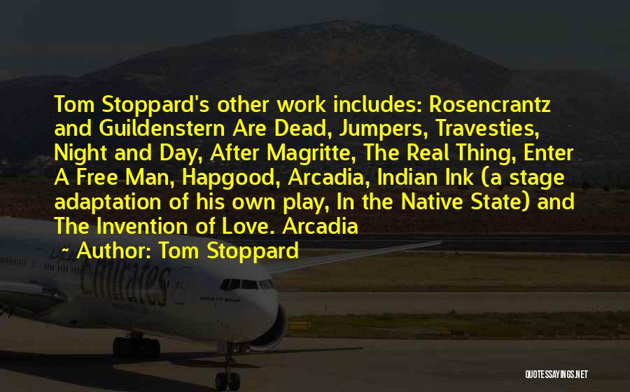 Arcadia Quotes By Tom Stoppard