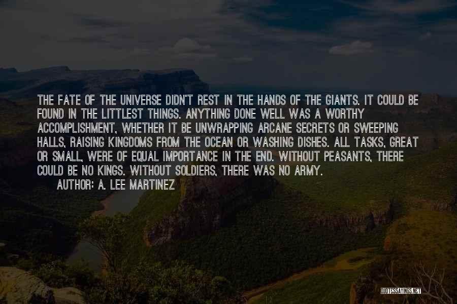 Arcane Quotes By A. Lee Martinez