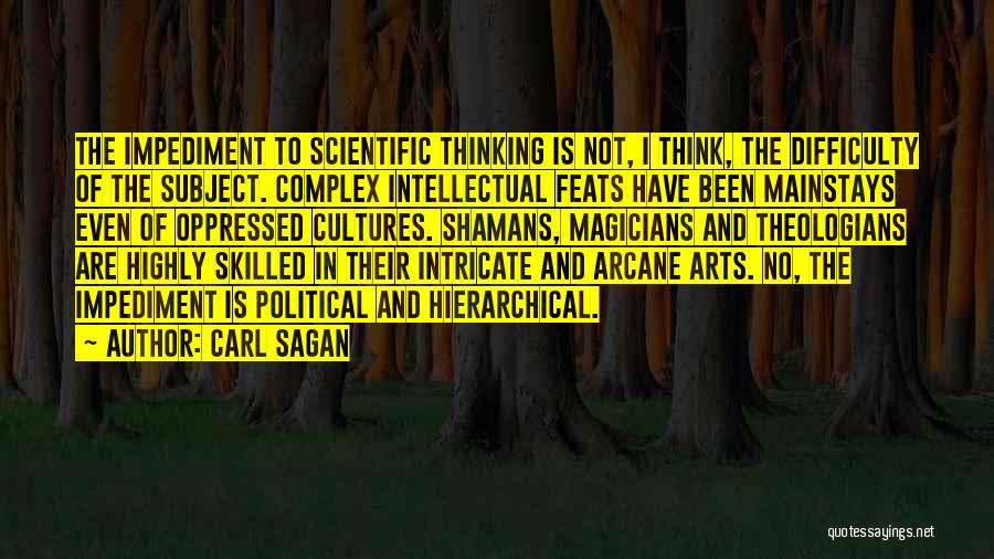 Arcane Quotes By Carl Sagan