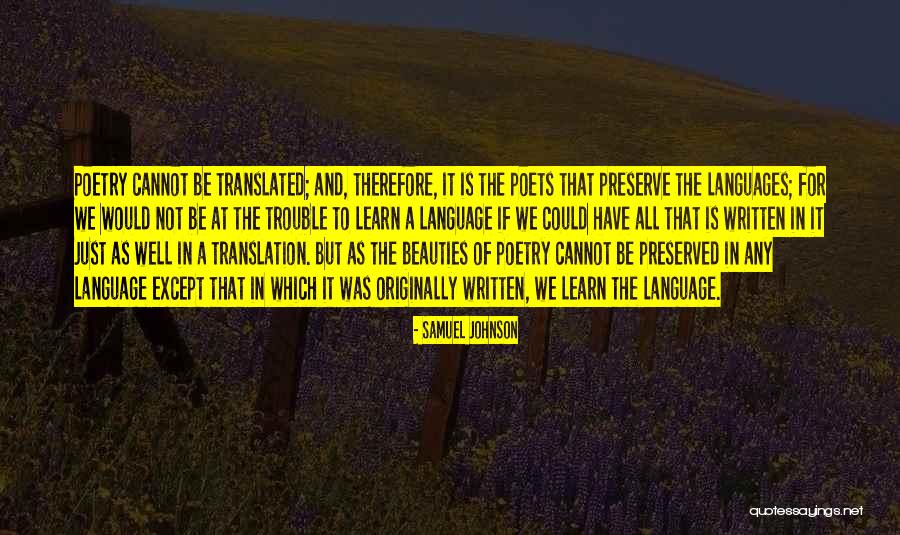 Arcenio Fernandez Quotes By Samuel Johnson Arcenio Fernandez Quotes By Samuel Johnson