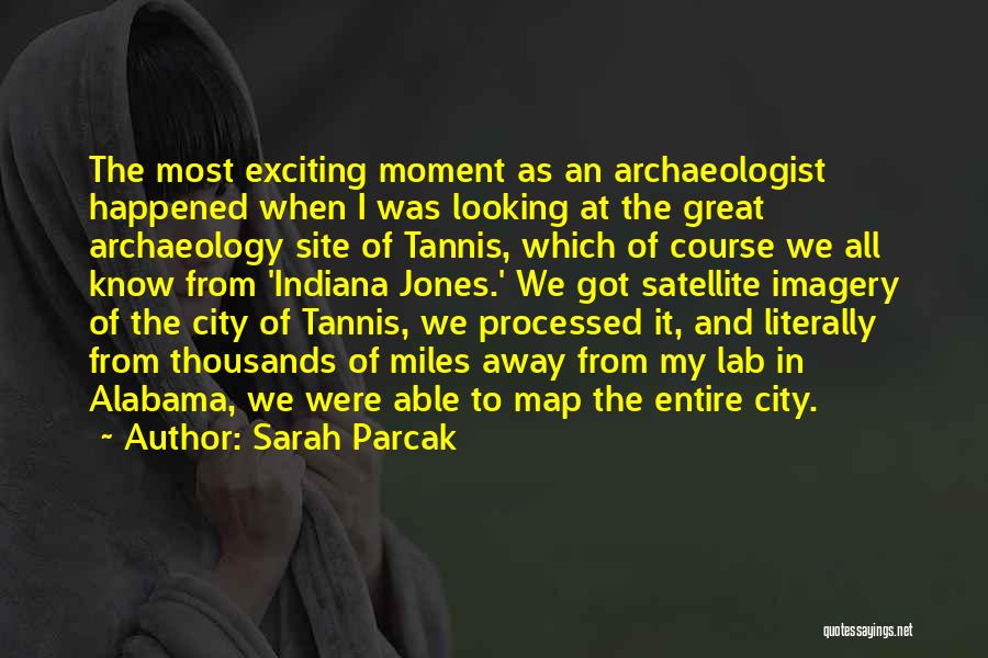 Archaeologist Quotes By Sarah Parcak