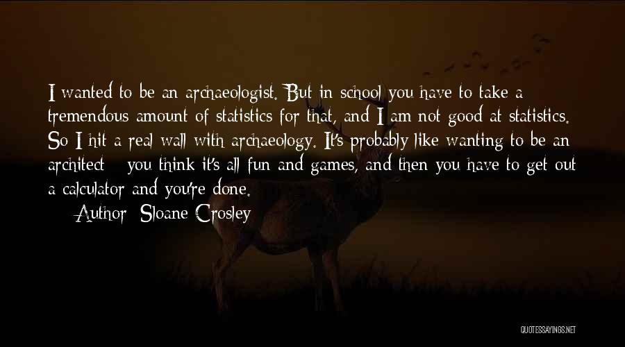 Archaeologist Quotes By Sloane Crosley