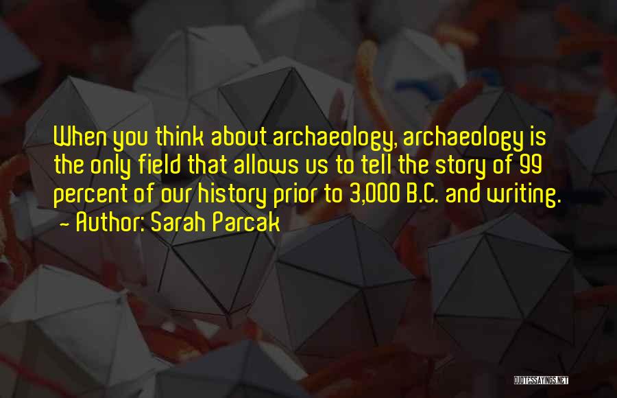 Archaeology And History Quotes By Sarah Parcak