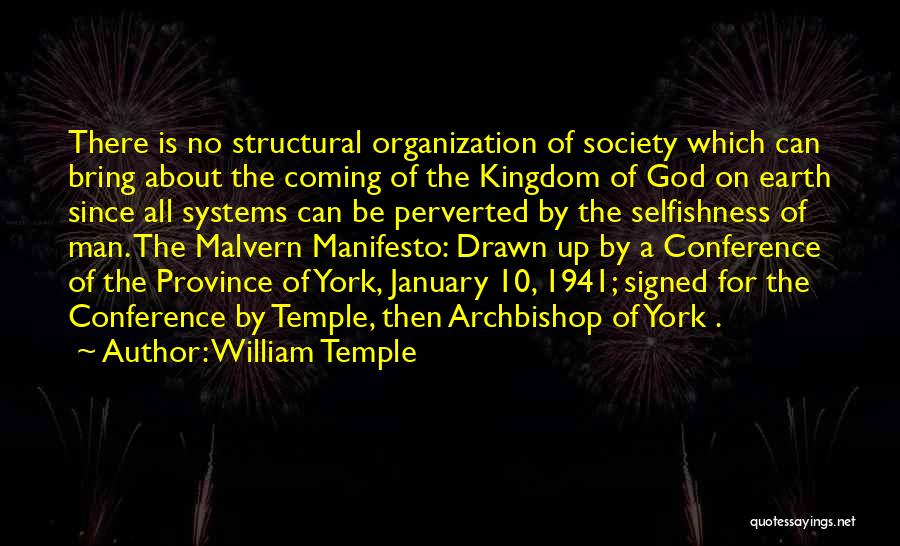 Archbishop Temple Quotes By William Temple