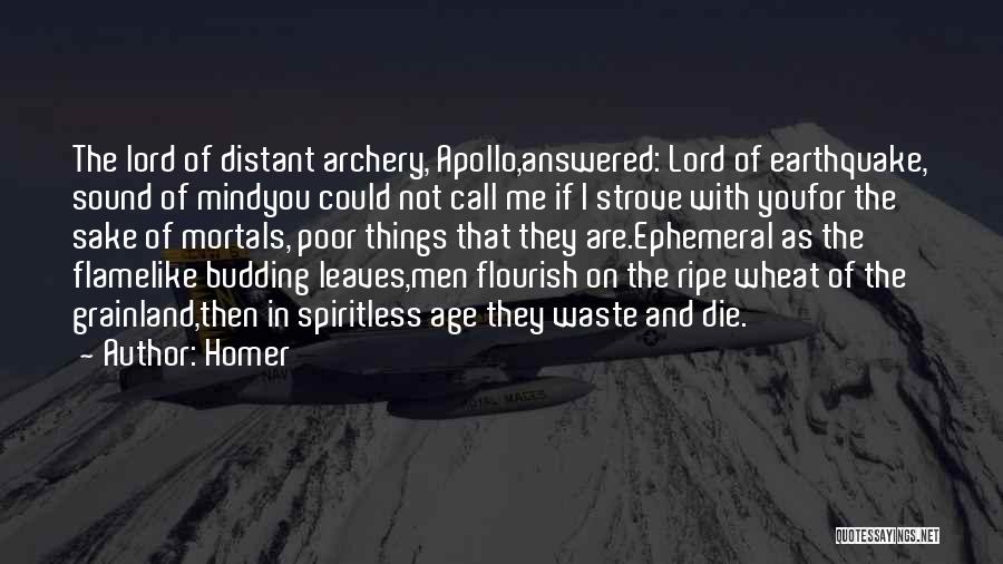 Archery Quotes By Homer