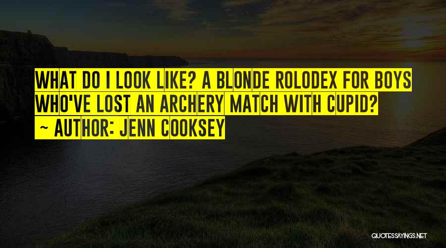 Archery Quotes By Jenn Cooksey