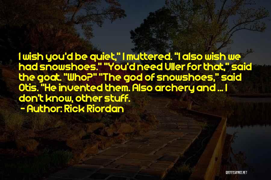 Archery Quotes By Rick Riordan