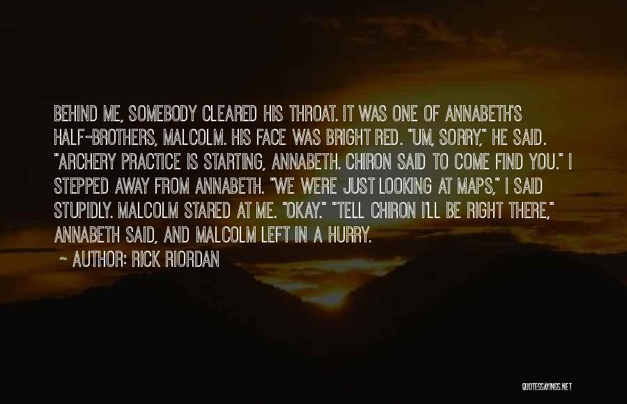 Archery Quotes By Rick Riordan