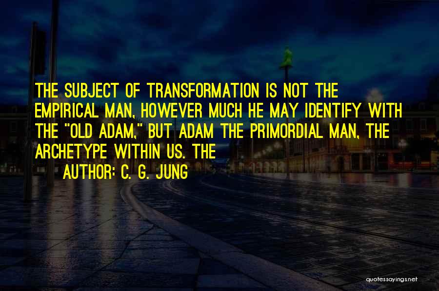 Archetype Quotes By C. G. Jung