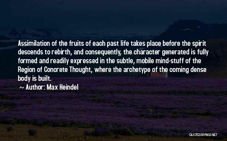 Archetype Quotes By Max Heindel