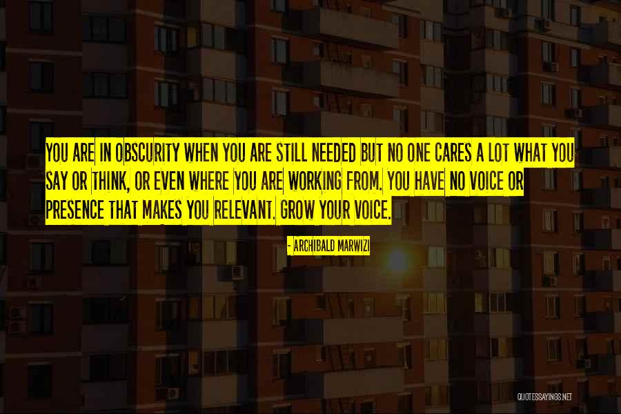 Archibald Marwizi Quotes 1132060 Archibald Marwizi Quotes 1132060