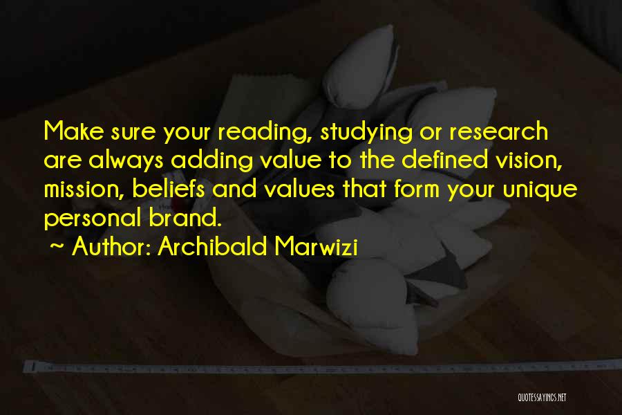 Archibald Marwizi Quotes 1310528