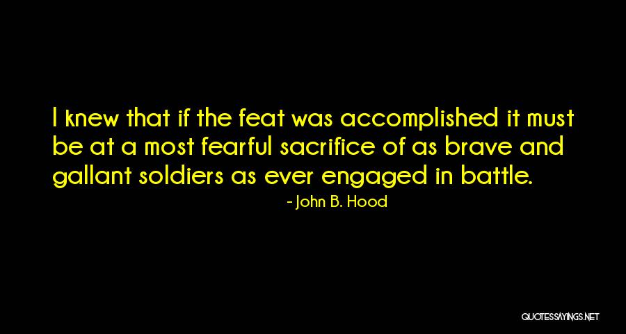 Archidamus Speech Quotes By John B. Hood Archidamus Speech Quotes By John B. Hood