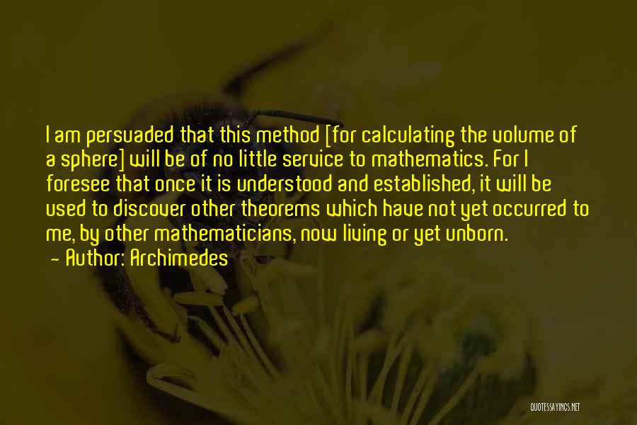 Archimedes Math Quotes By Archimedes