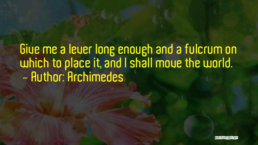 Archimedes Quotes 1317090