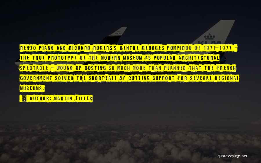 Architectural Quotes By Martin Filler