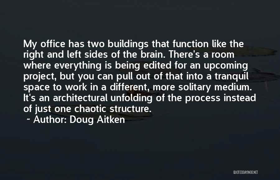 Architectural Space Quotes By Doug Aitken