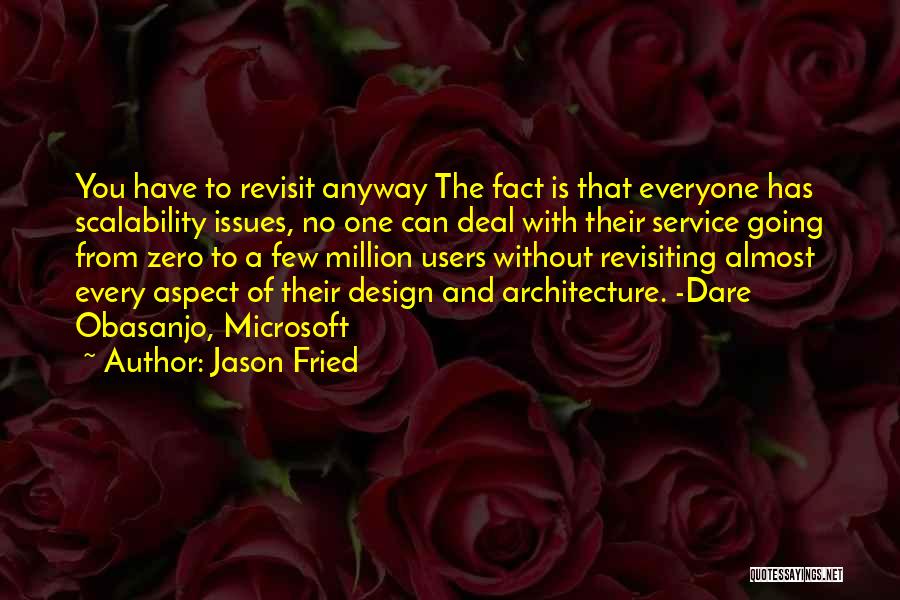 Architecture And Design Quotes By Jason Fried