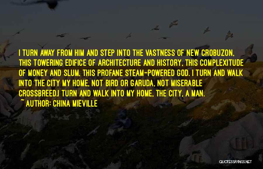 Architecture And History Quotes By China Mieville